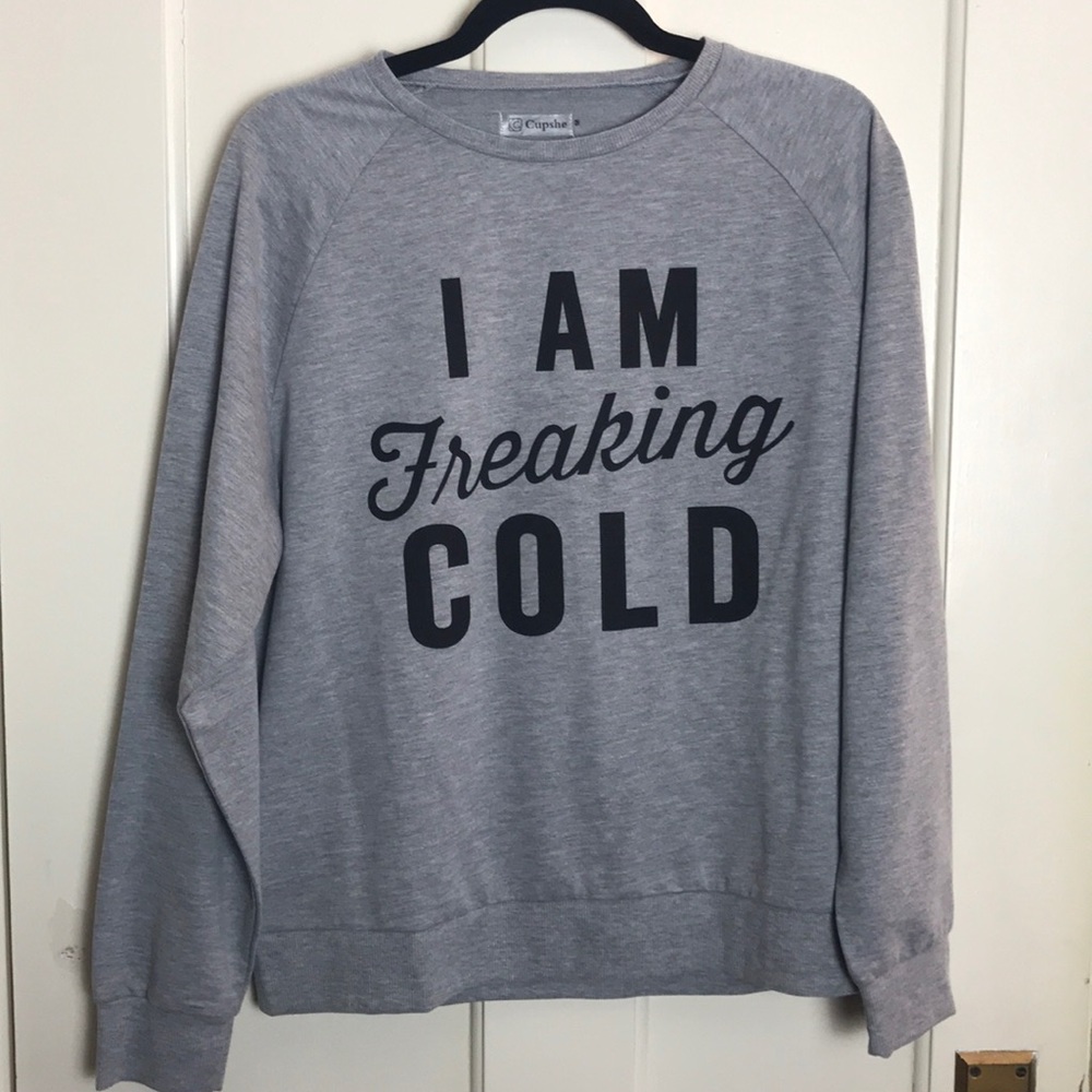 Gray Sweatshirt new, never worn no tag